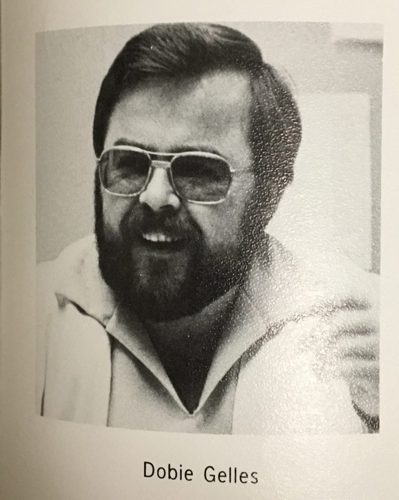Picture of Dobie Gelles from the 1978 Canyon yearbook.
